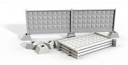 Ограждения железобетонные